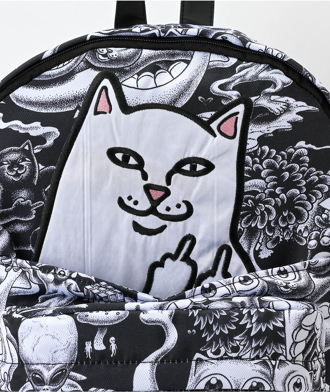 RIPNDIP Dark Twisted Fantasy Black Backpack
