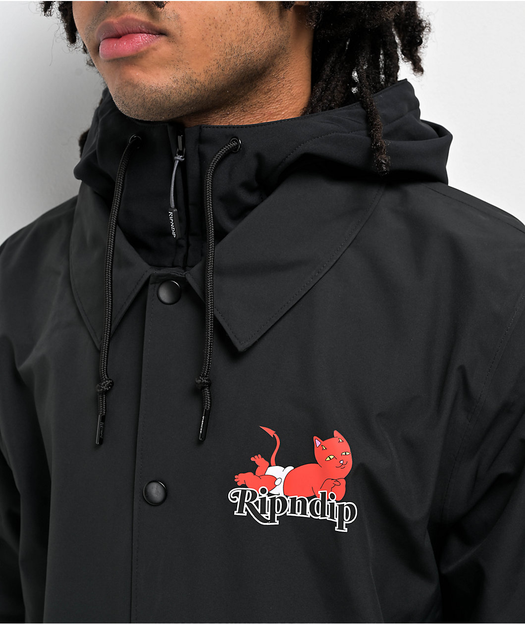 RIPNDIP Devil Babies Black 10K Snowboard Jacket