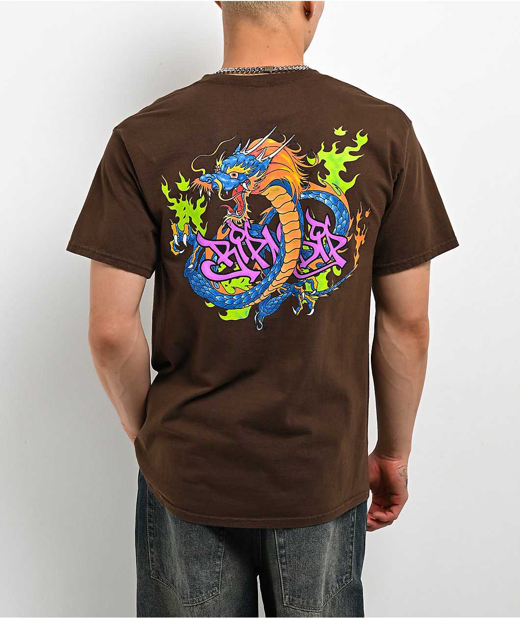 RIPNDIP Dragonology Brown T-Shirt