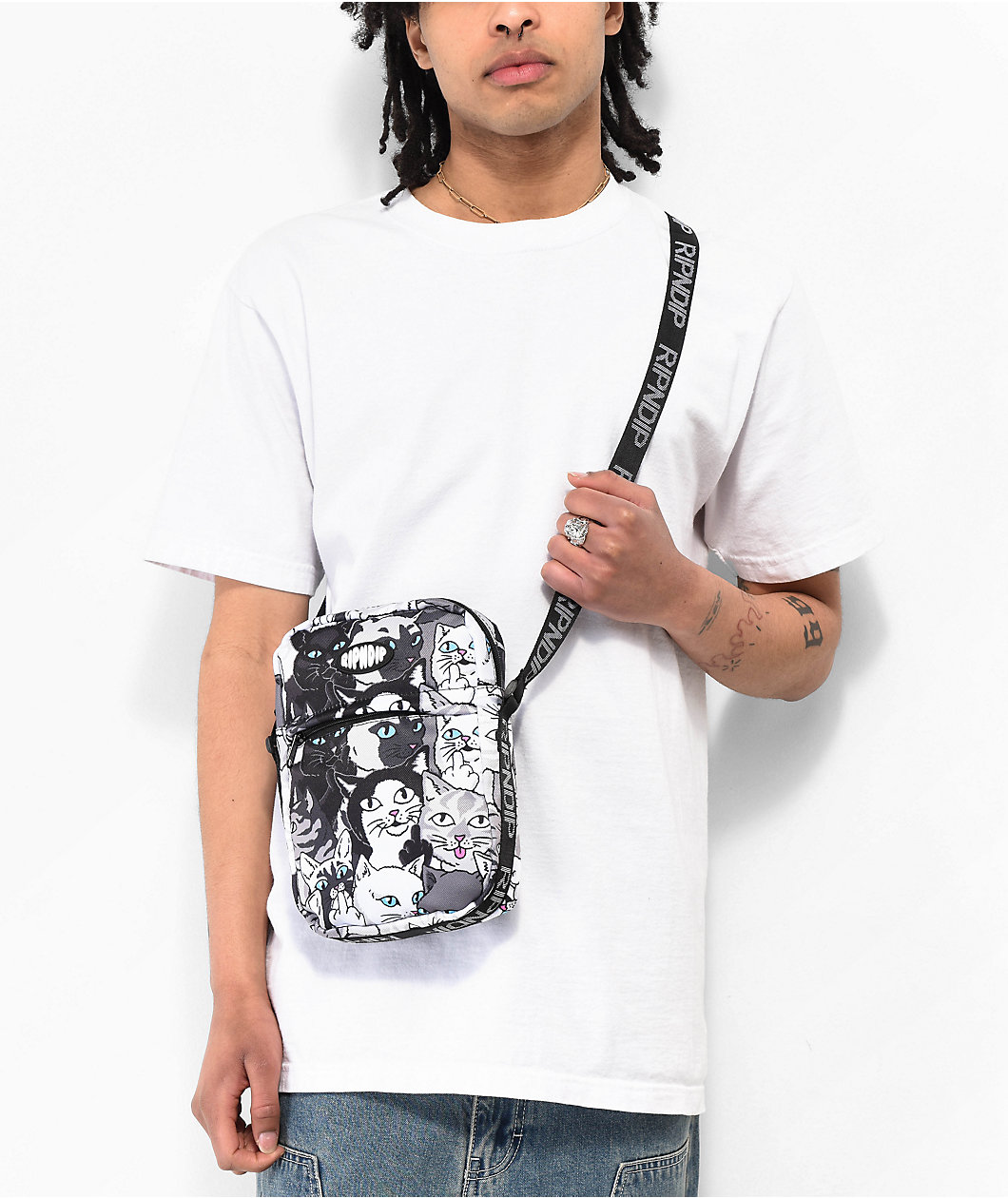 RIPNDIP Family Tree Multi Crossbody Bag