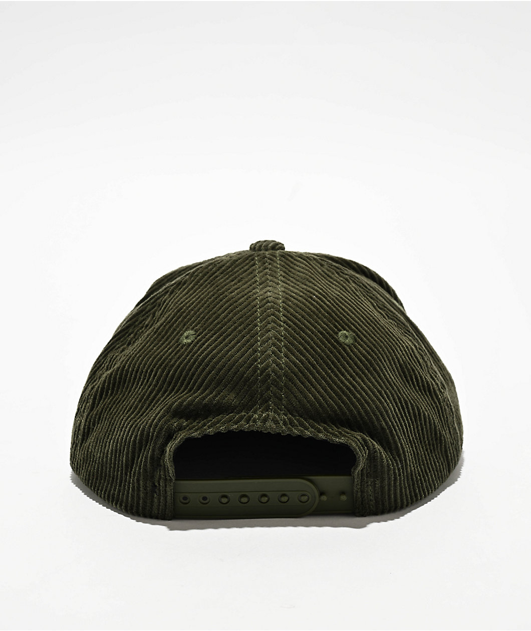 RIPNDIP Fire Spirit Green Corduroy Snapback