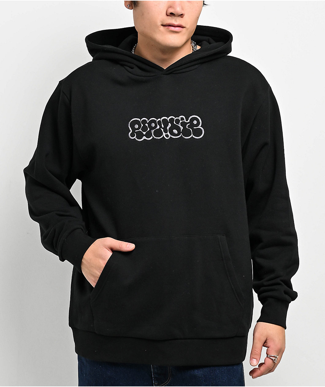 RIPNDIP Internal Illumination Black Hoodie