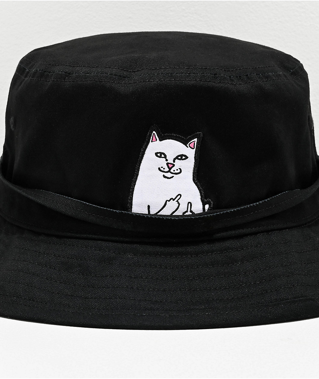 RIPNDIP Lord Nermal Black Bucket Hat