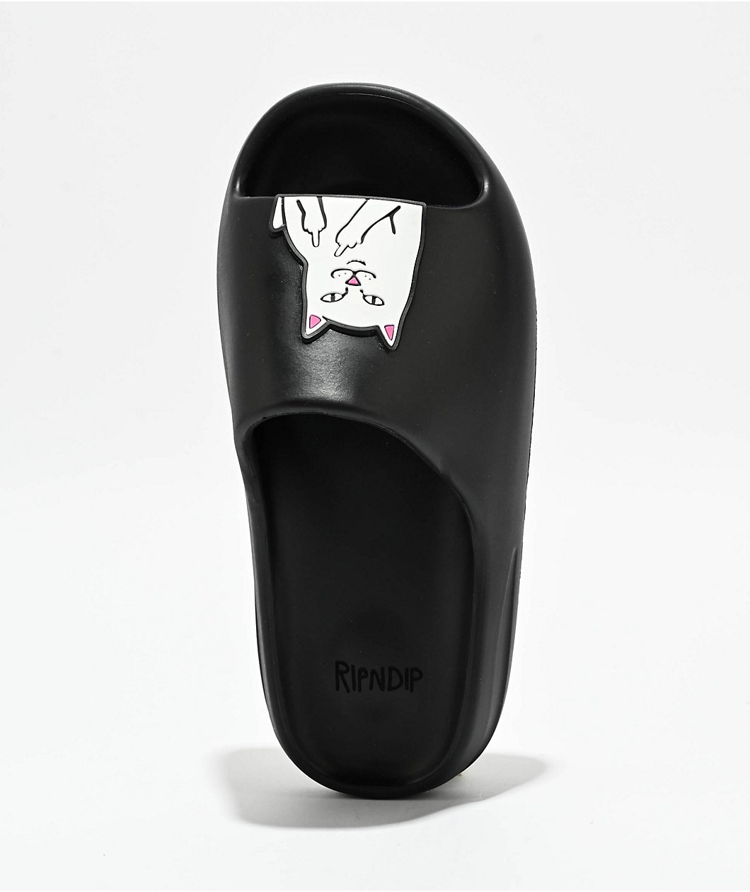 RIPNDIP Lord Nermal Cloud Black Slide Sandals