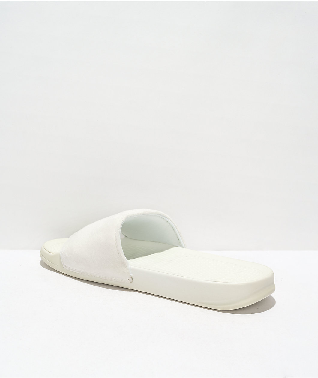 RIPNDIP Lord Nermal UV Glow Blue White Slide Sandals