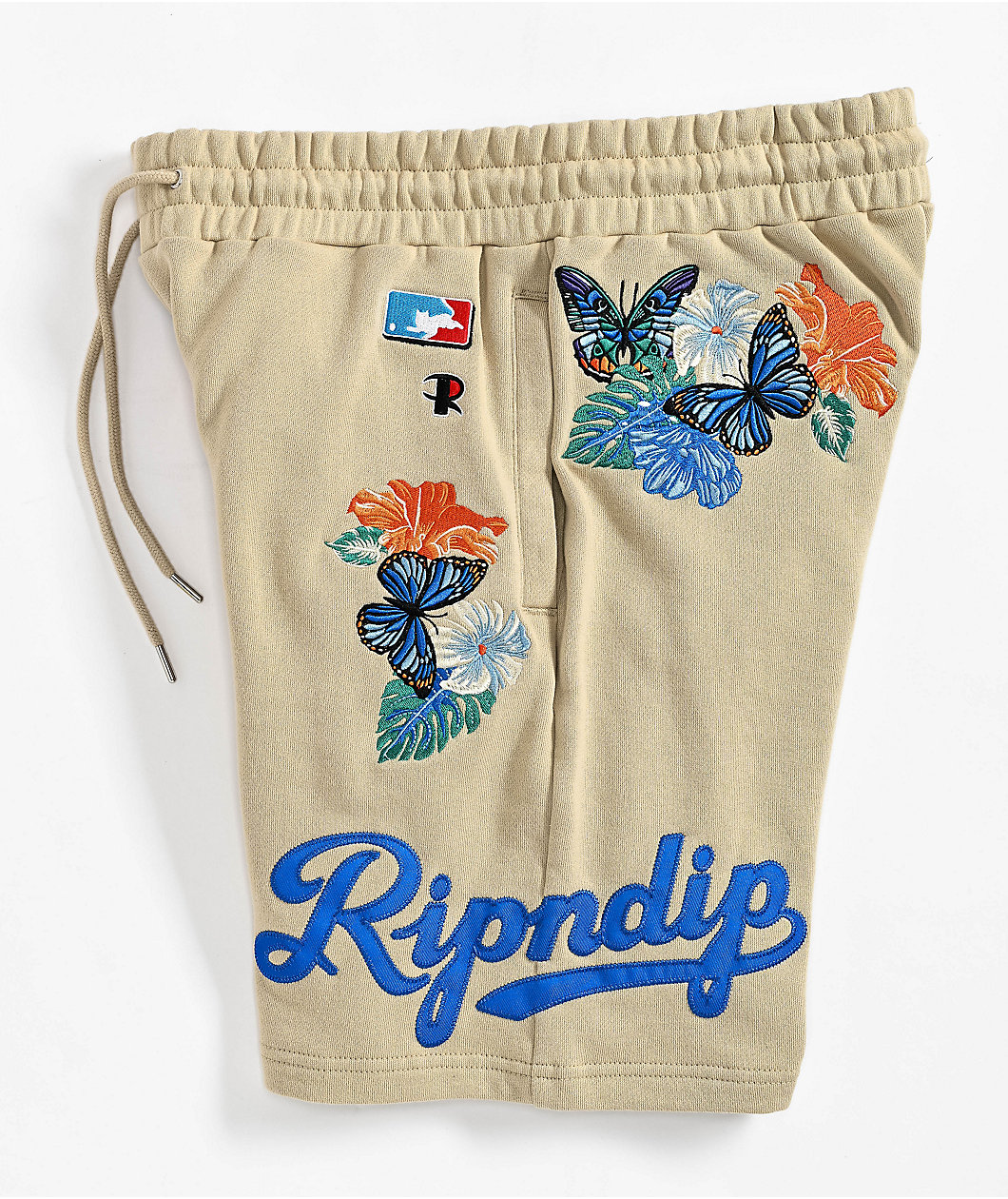 RIPNDIP Los RIPNDIP Off White Sweat Shorts