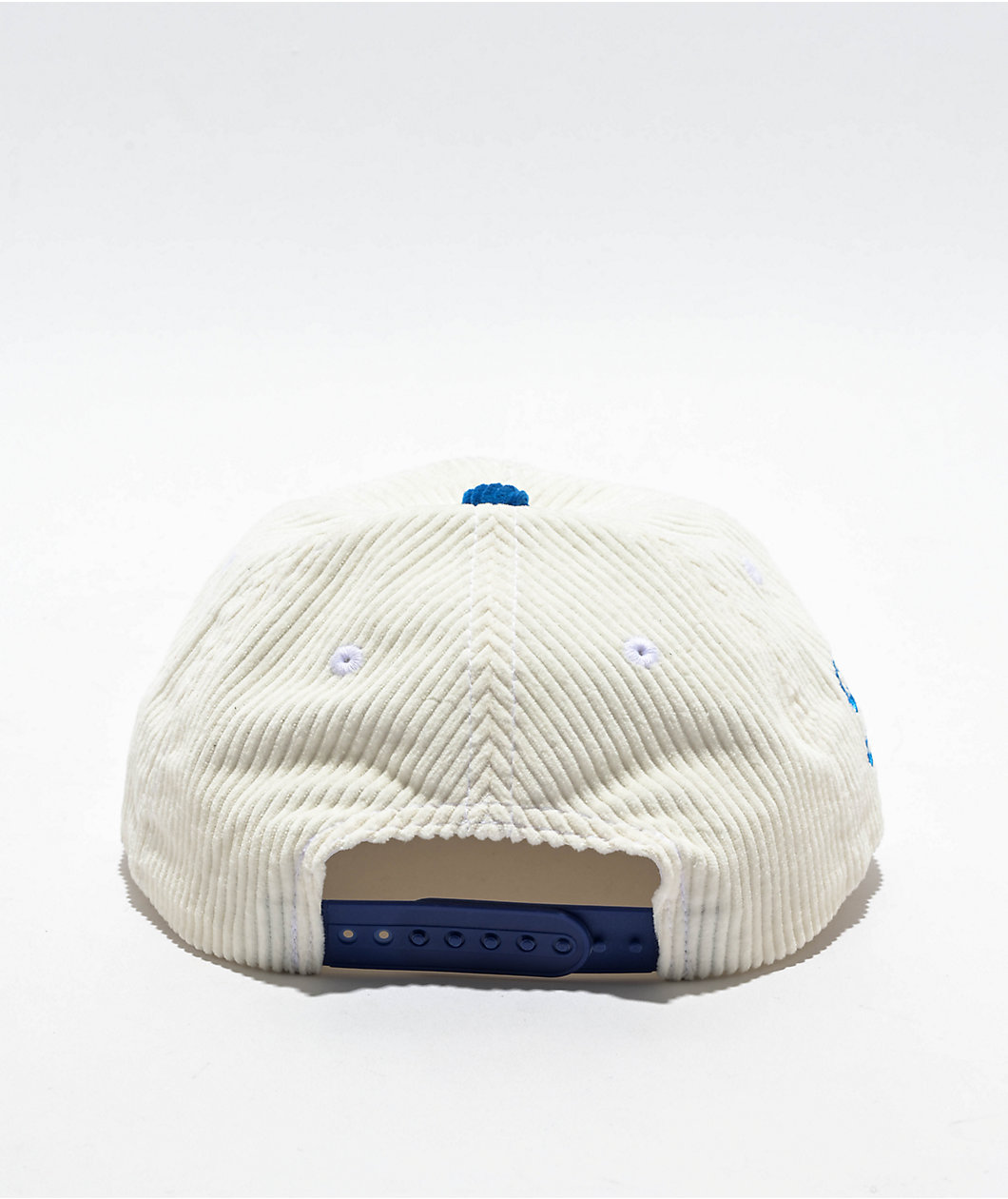 RIPNDIP Los RIPNDIP White Corduroy Snapback Hat