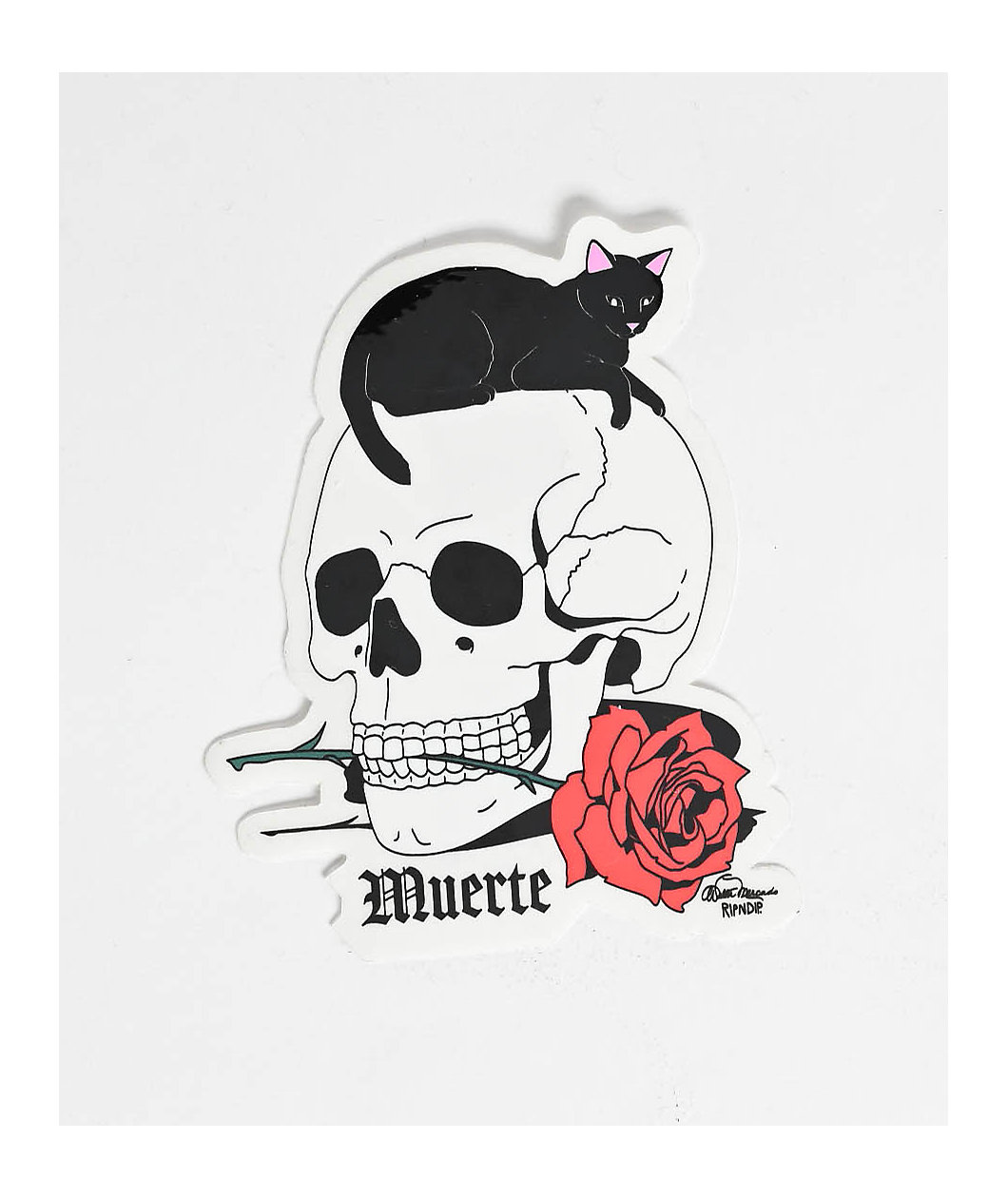 RIPNDIP Muerte Sticker