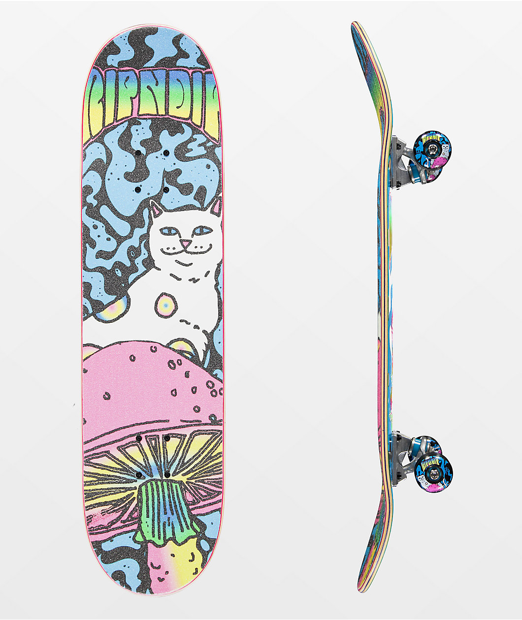 RIPNDIP Psychedelic 8.25" Skateboard Complete