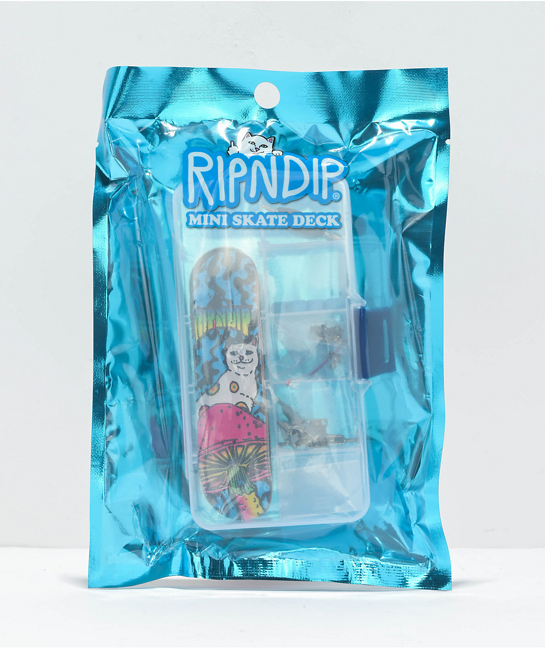 RIPNDIP Psychedelic Mini Skateboard
