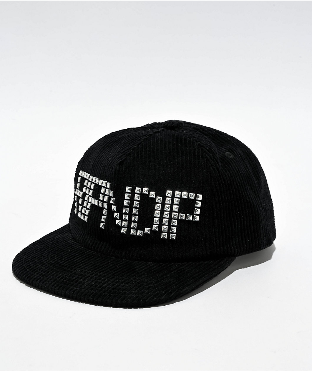 RIPNDIP Rockstar Black Corduroy Snapback Hat