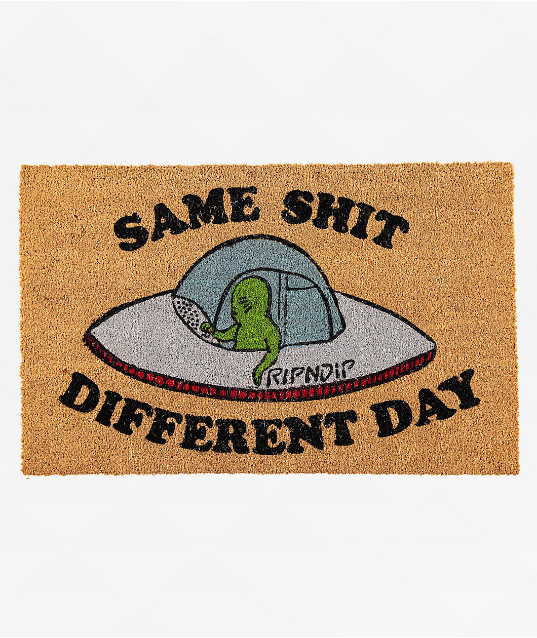 RIPNDIP Same Shit Different Day Brown Door Mat