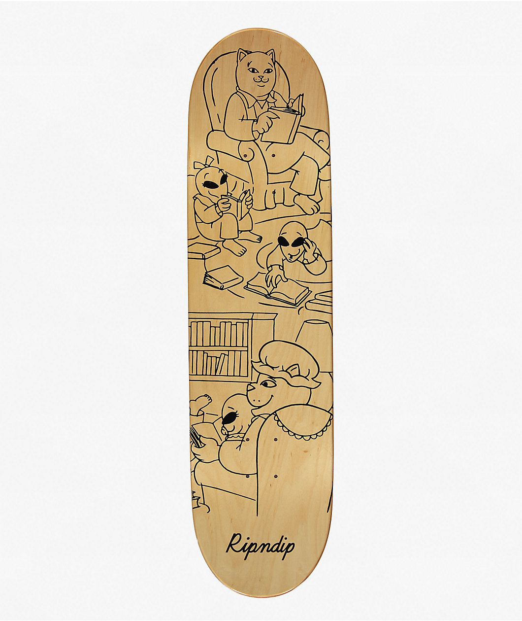 RIPNDIP Storybooks 8.25" Skateboard Deck
