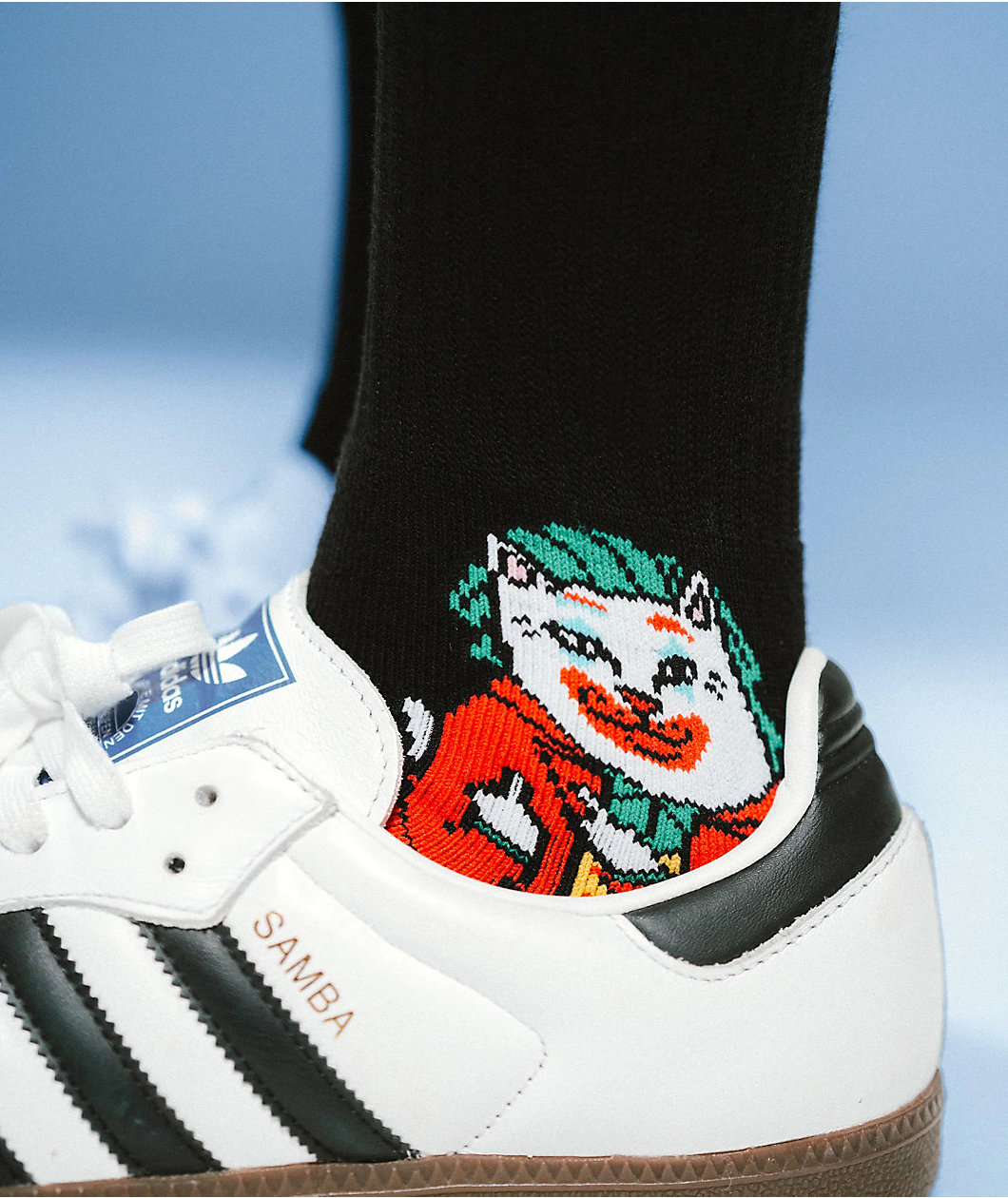 RIPNDIP Why So Nermal? Black Crew Socks