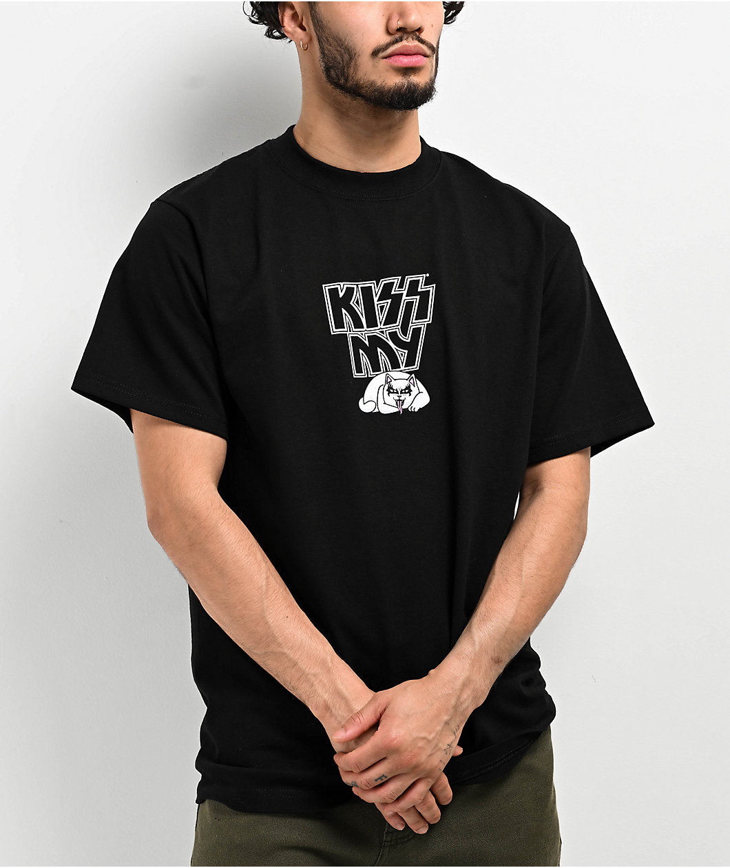 RIPNDIP x KISS My Demon Black T-Shirt