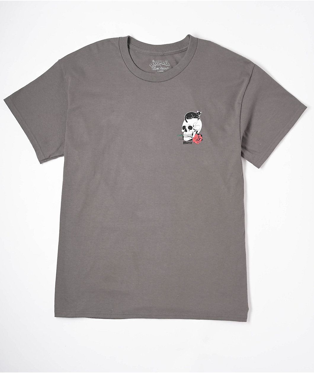 RIPNDIP x Walter Mercado Muerte Charcoal T-Shirt