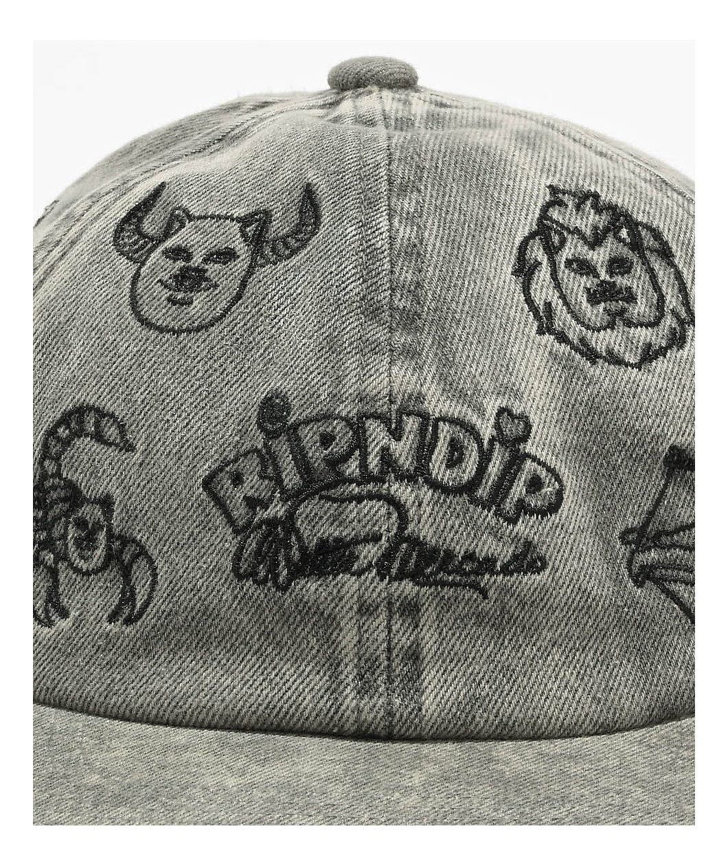 RIPNDIP x Walter Mercado Zodiac Grey Strapback Hat