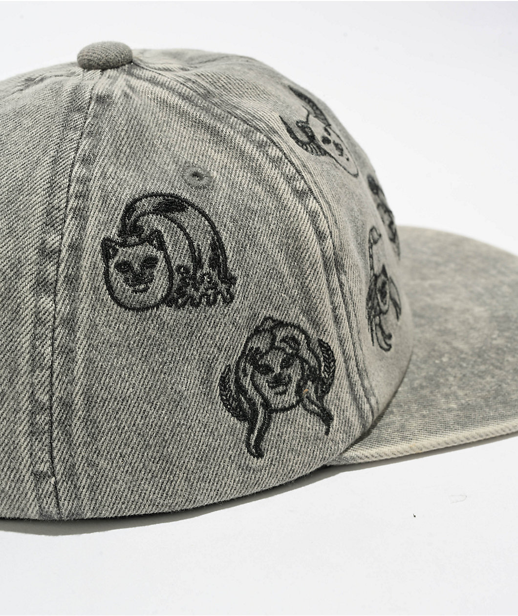 RIPNDIP x Walter Mercado Zodiac Grey Strapback Hat