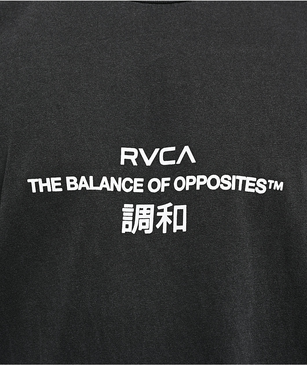 RVCA Signal Black T-Shirt