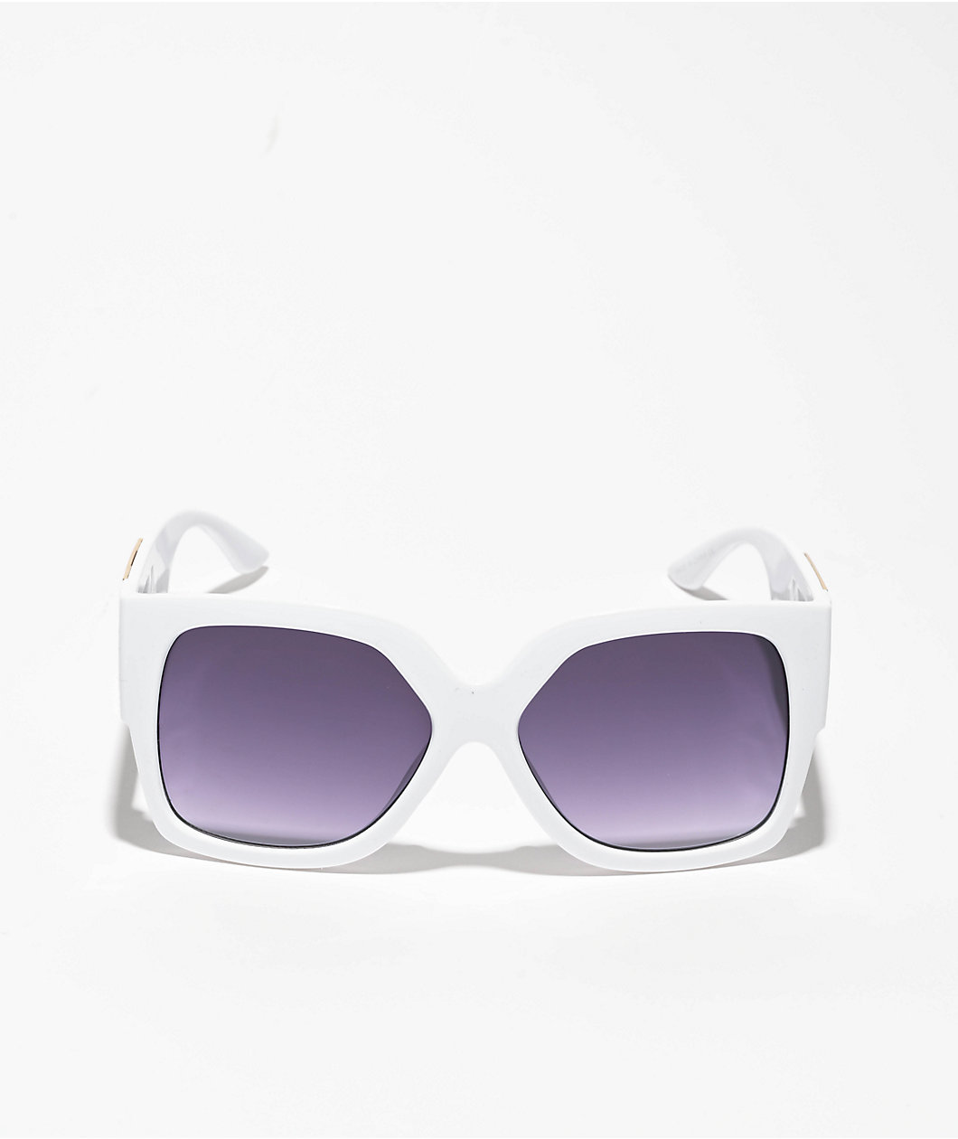 Rachel White & Gold Sunglasses
