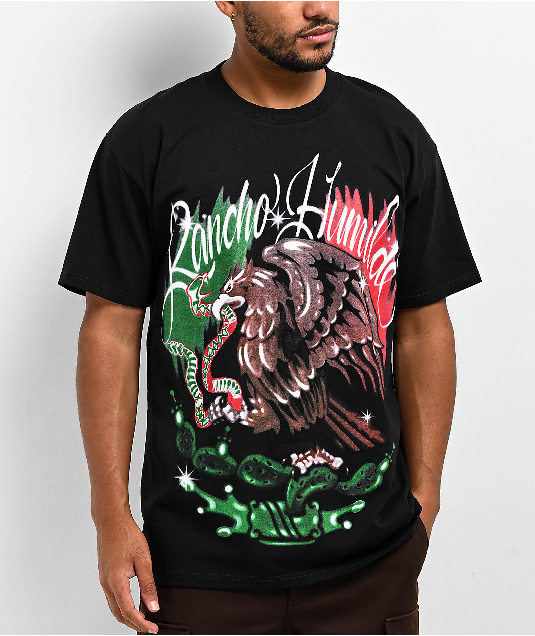 Rancho Humilde Feast Black T-Shirt