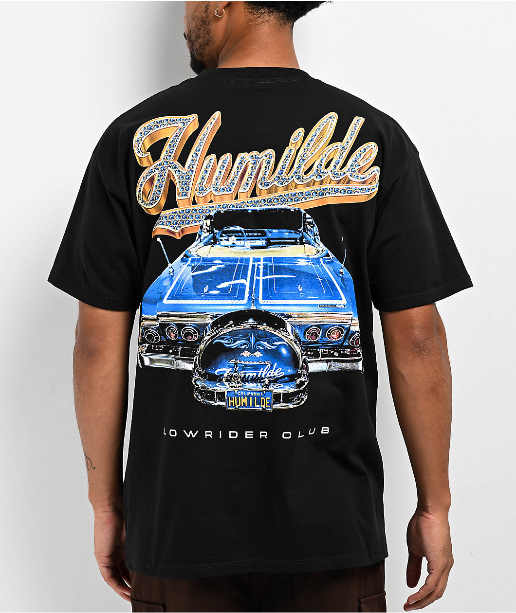 Rancho Humilde Lowrider Black T-Shirt