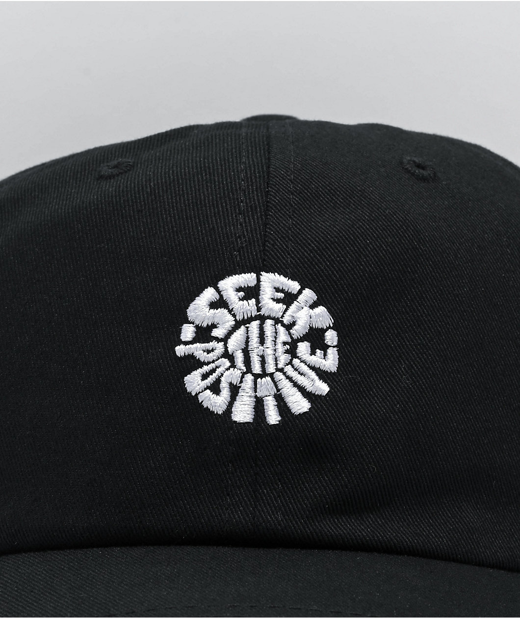 Rastaclat Seek The Positive Black Strapback Hat