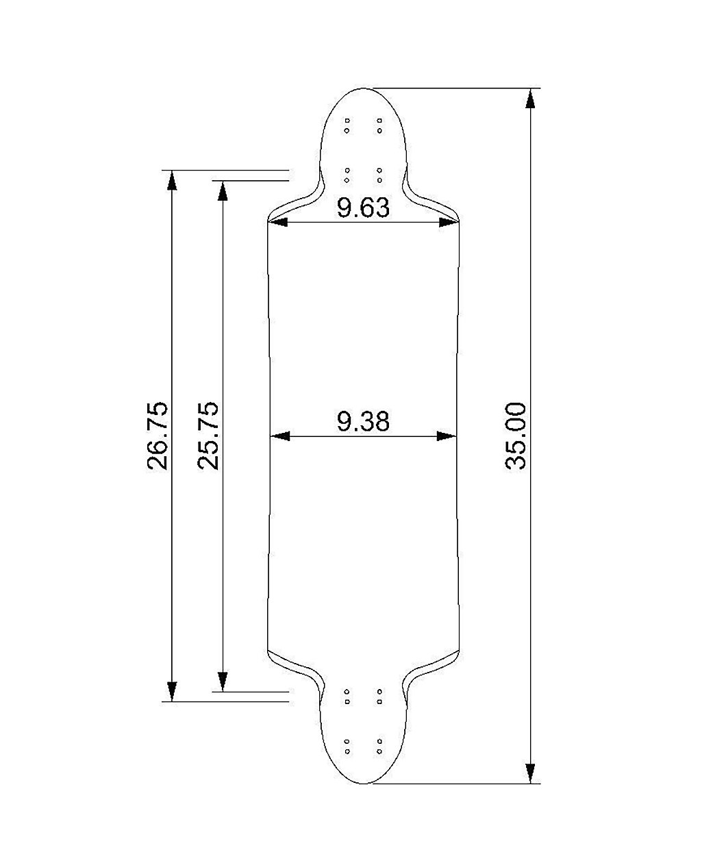 Rayne Future Killer 35" Longboard Complete