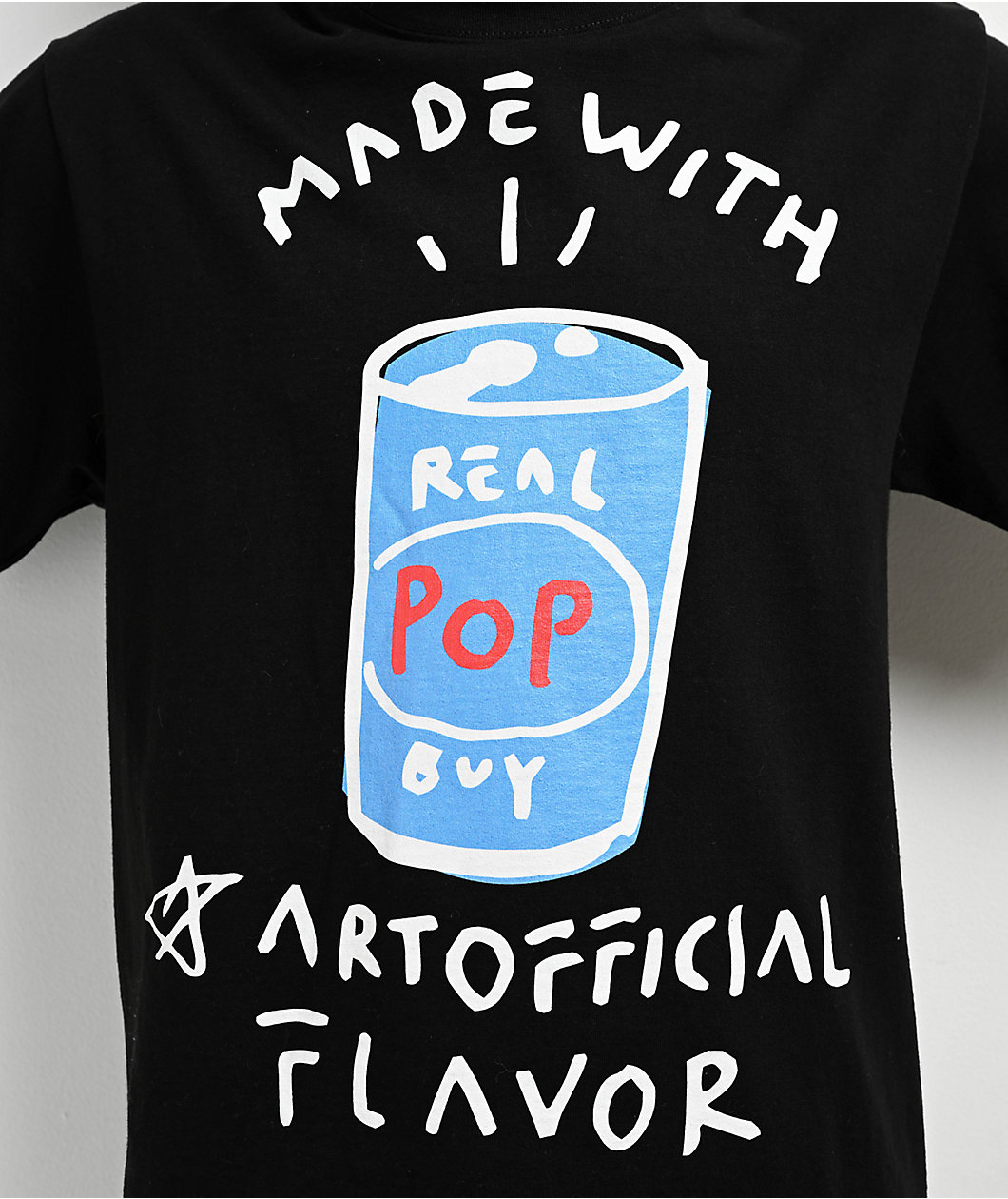 Real Buy Artofficial Black T-Shirt