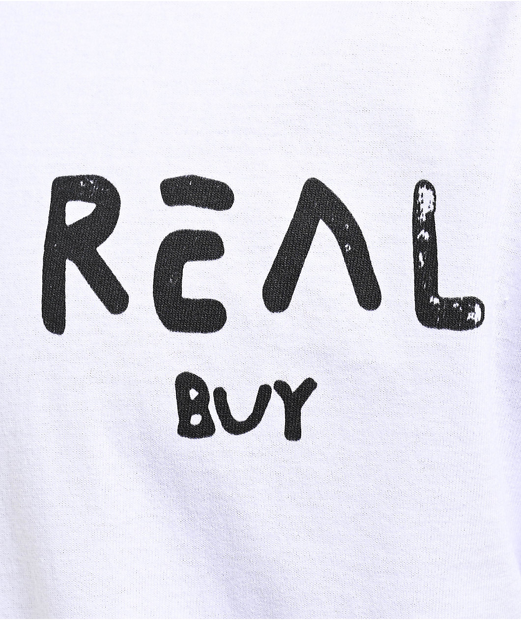 Real Buy Question Ghost White T-Shirt