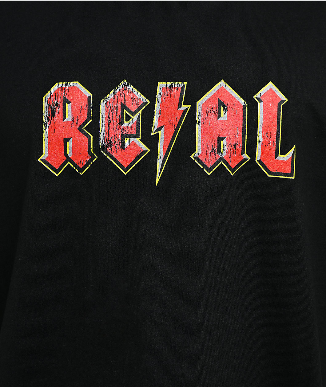 Real Deeds Black T-Shirt
