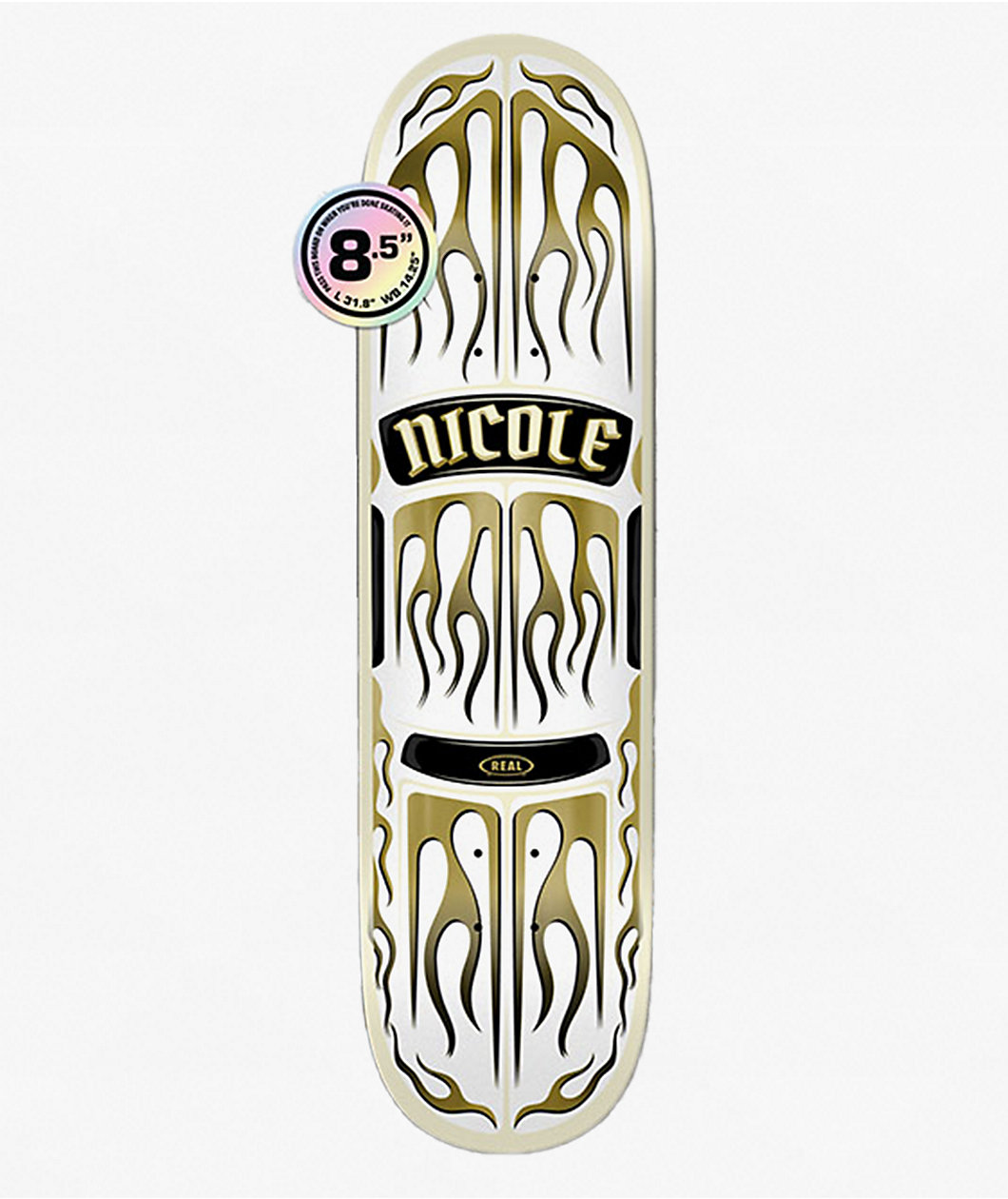 Real Nicole Ember 8.5" Skateboard Deck