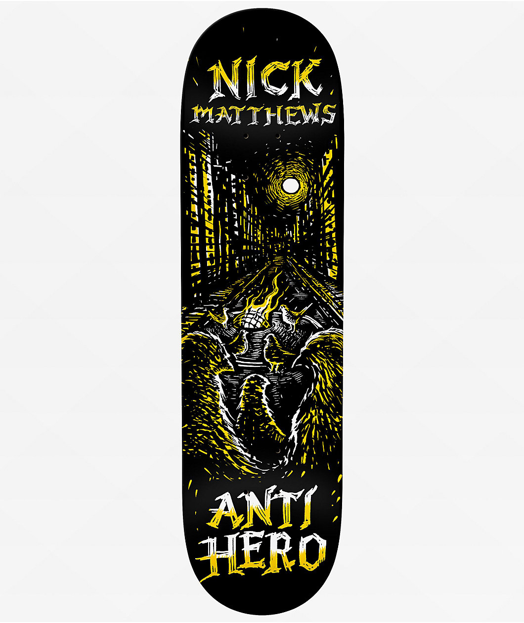 Real Schaff 4Q Cathedral 8.5" Skateboard Deck