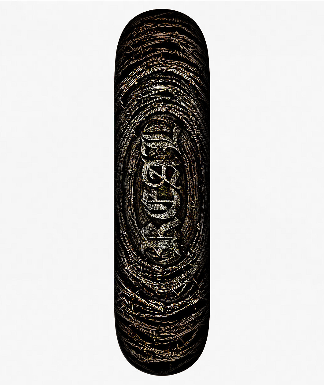 Real Team Barbed Wire Oval 8.5" Skateboard Deck