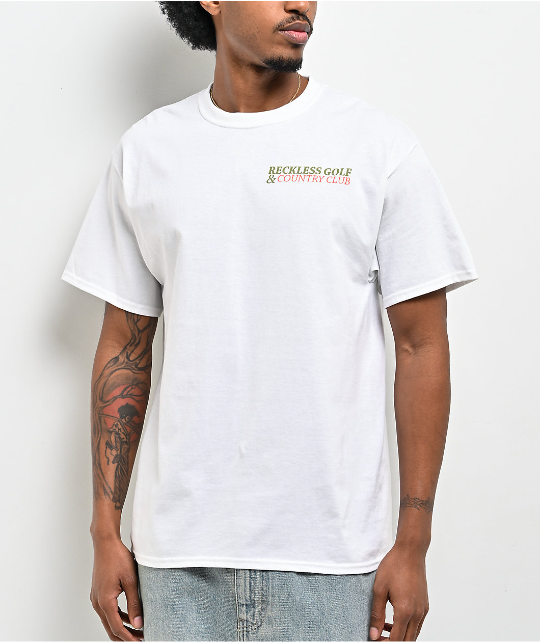 Reckless Golf by CboysTV Country Club White T-Shirt