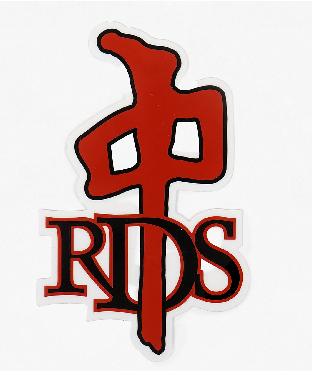 Red Dragons OG Small Sticker