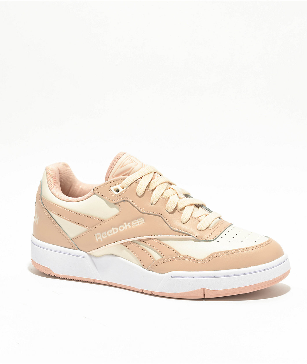 Reebok BB4000 II Blush & White Shoes