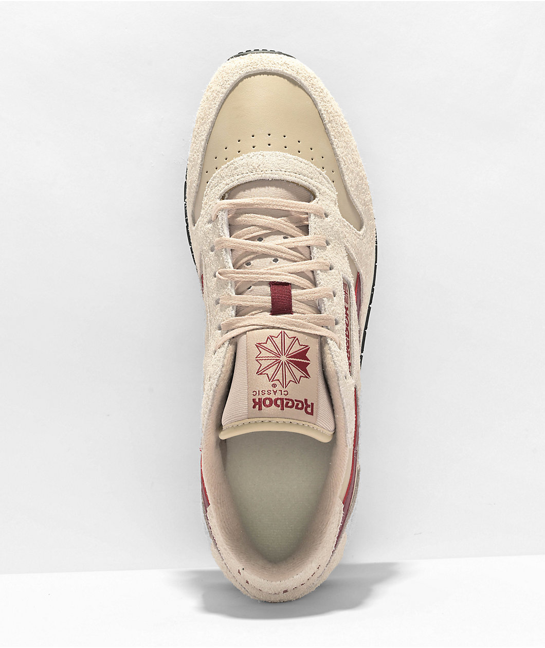 Reebok Classic Fall Vibes Beige & Burgundy Shoes