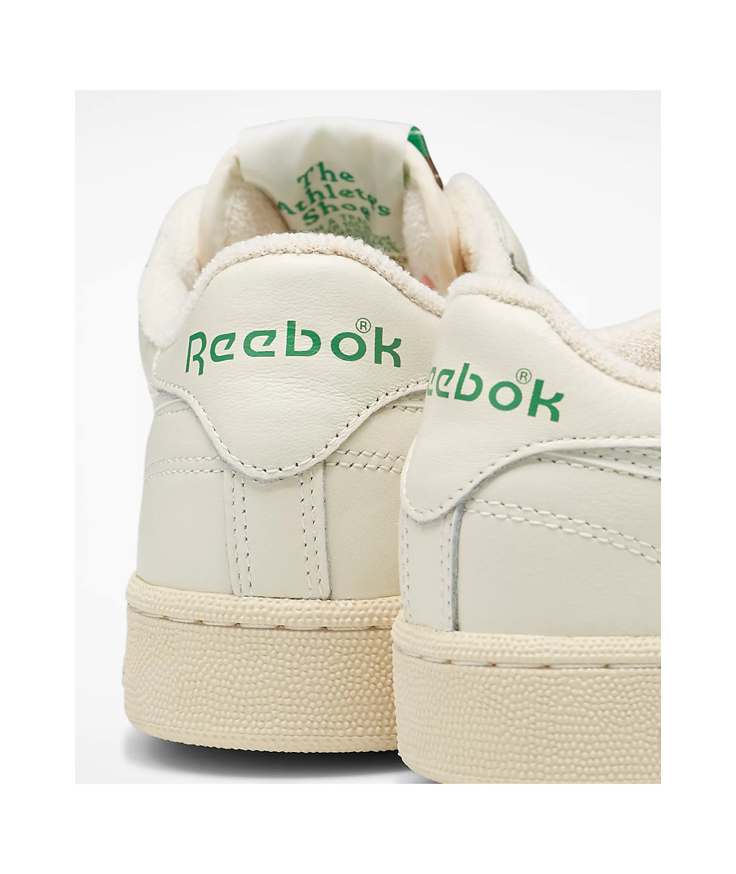 Reebok Club C 85 Vintage Chalk & Green Shoes