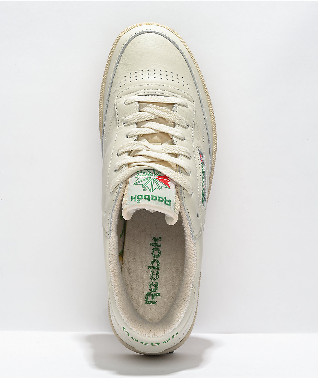 Reebok club c 85 womens green sales