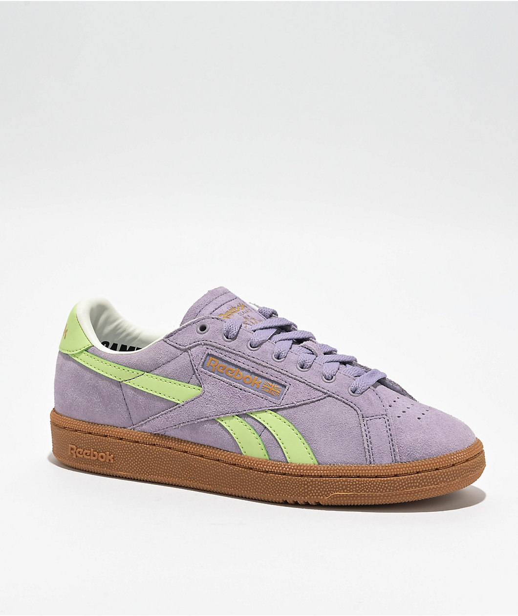 Reebok Club C Grounds UK Purple & Green Shoes