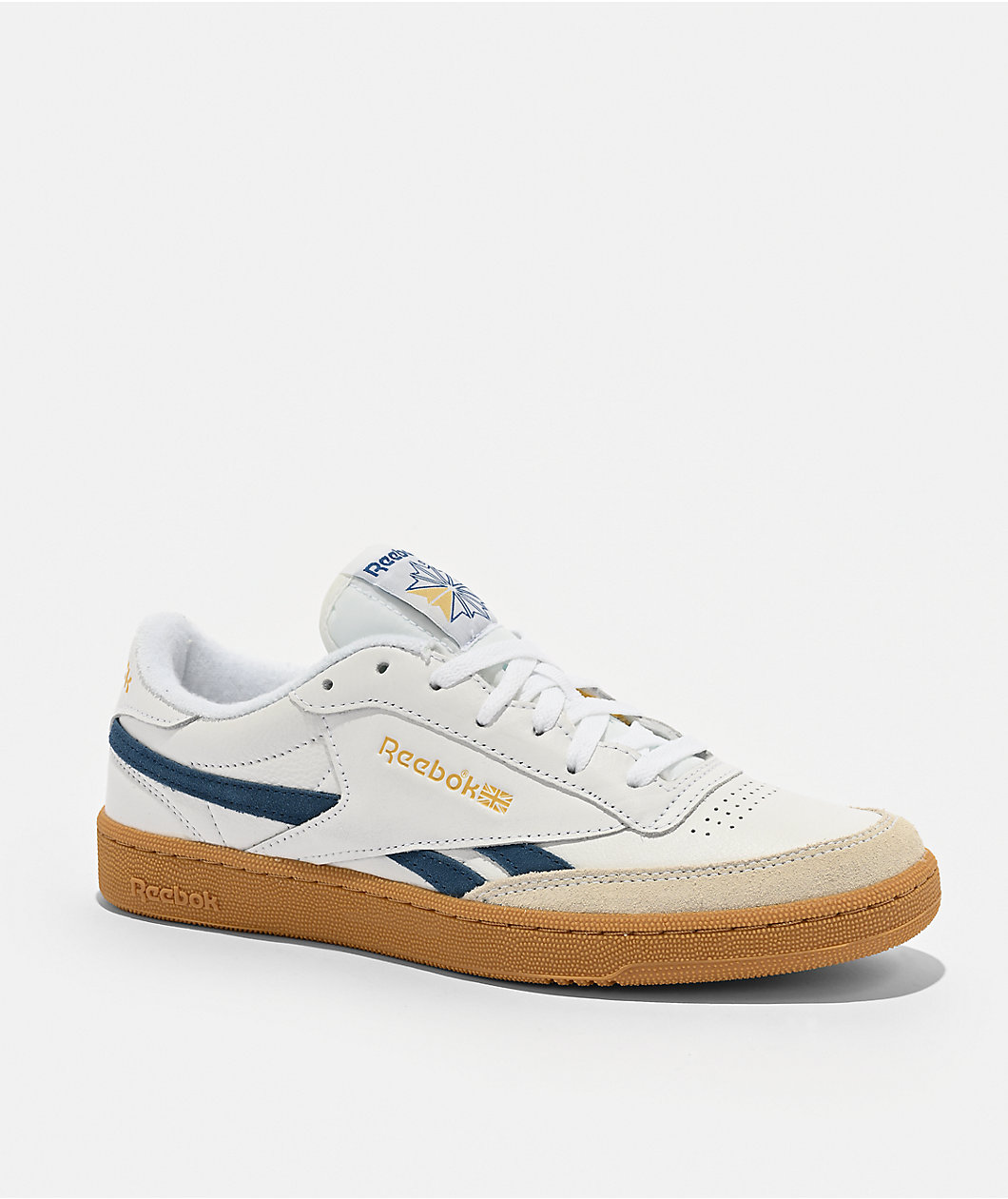 Reebok Club C Revenge Vintage White, Blue & Gum Shoes