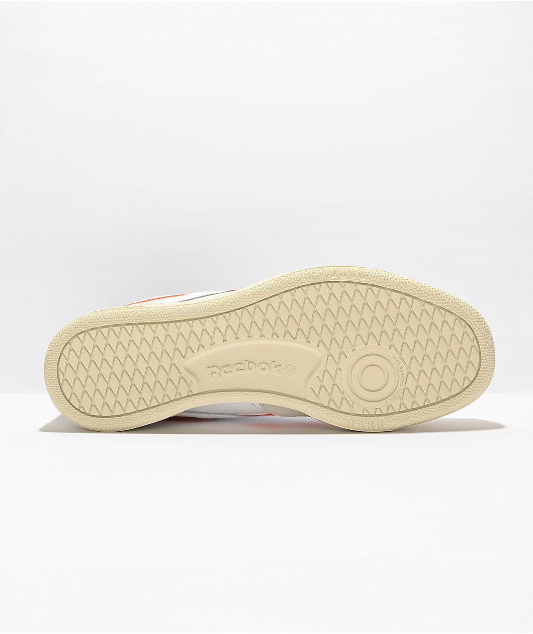 Reebok Club C Revenge White & Orange Shoes