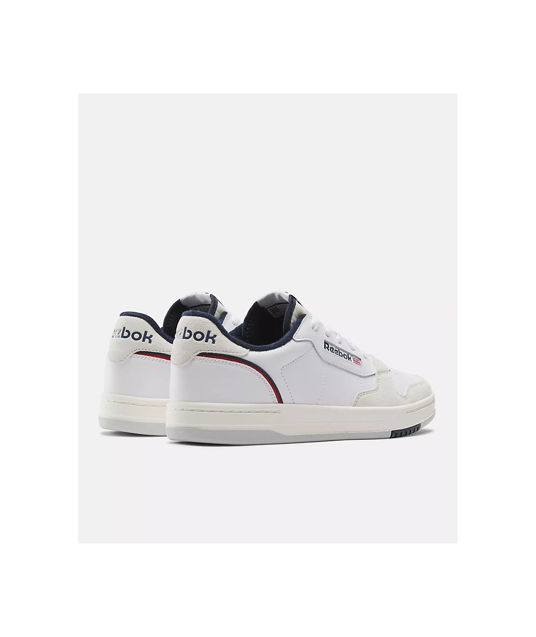 Reebok Phase Court White & Vector Navy Shoes