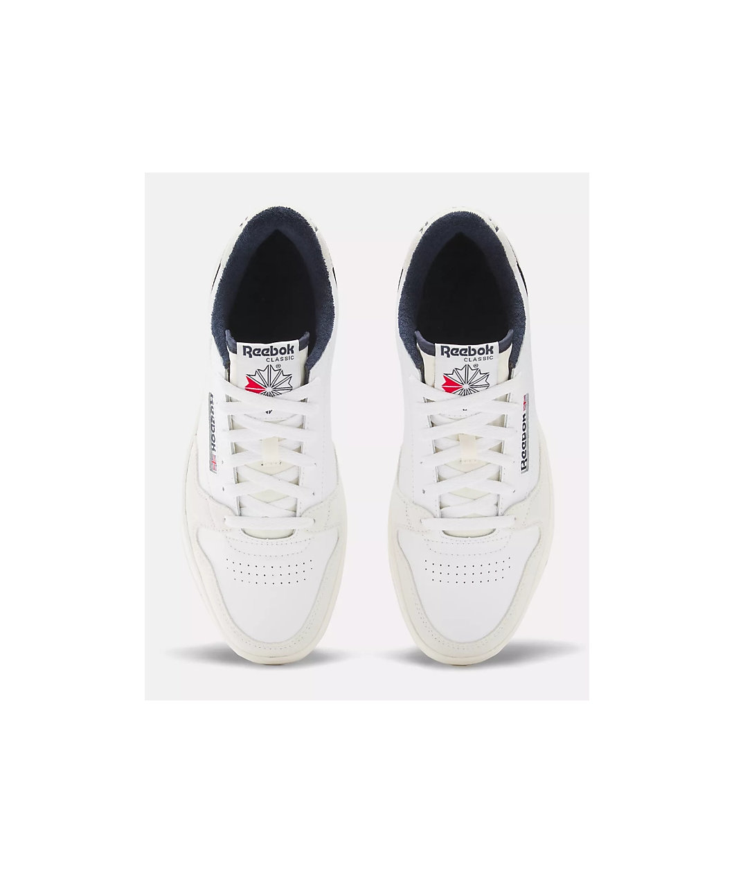 Reebok Phase Court White & Vector Navy Shoes