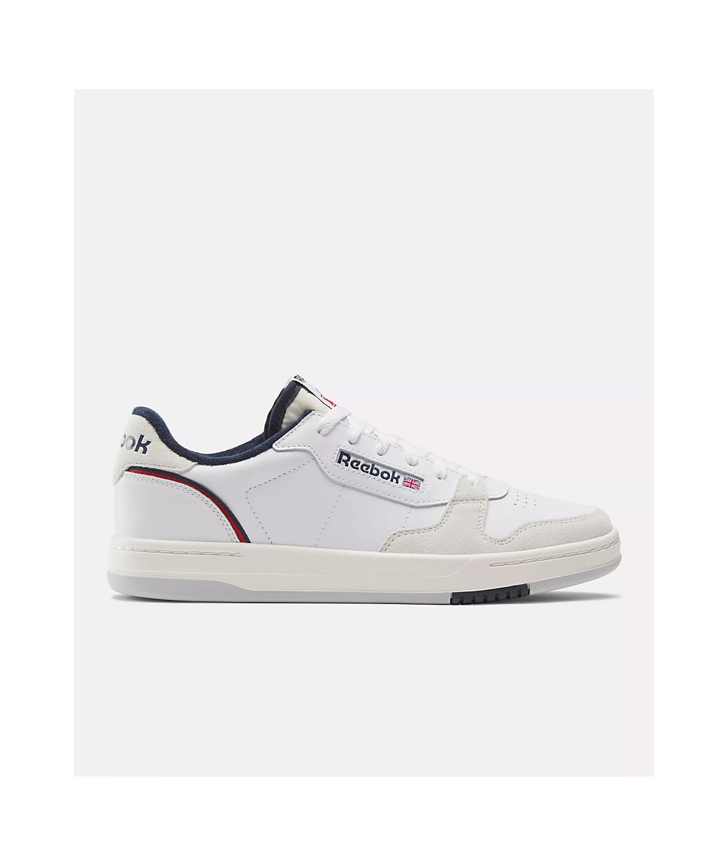 Reebok Phase Court White & Vector Navy Shoes