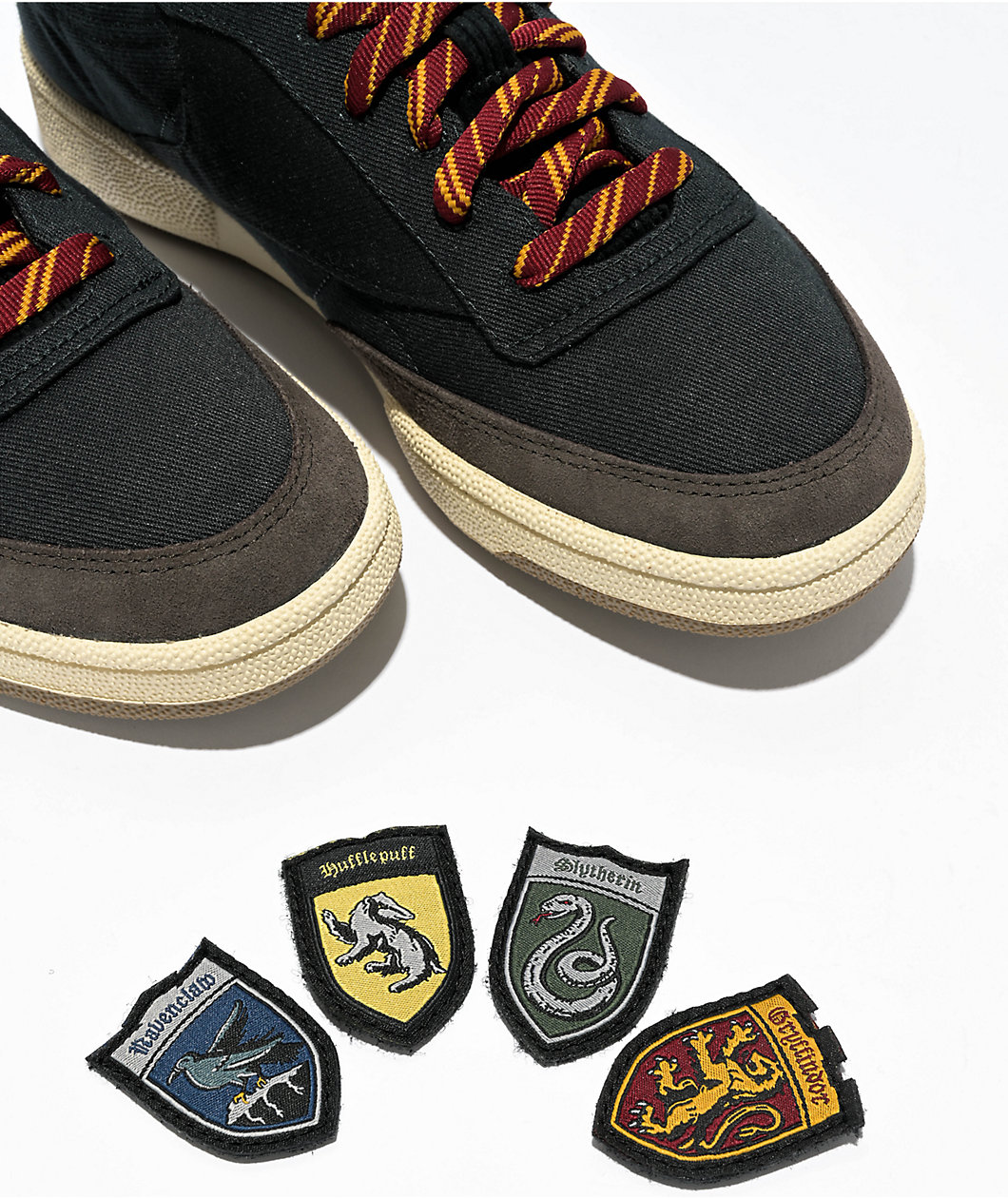 Reebok x Harry Potter Houses Club C 85 Navy, Brown & Black Shoes