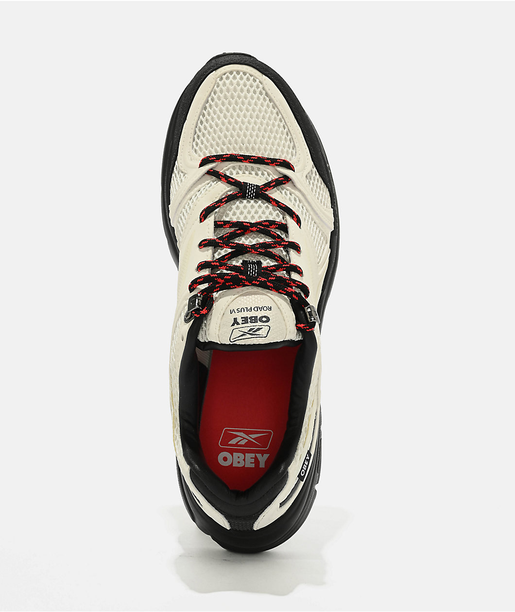 Reebok x Obey Premier Road Plus VI Chalk & Black Shoes
