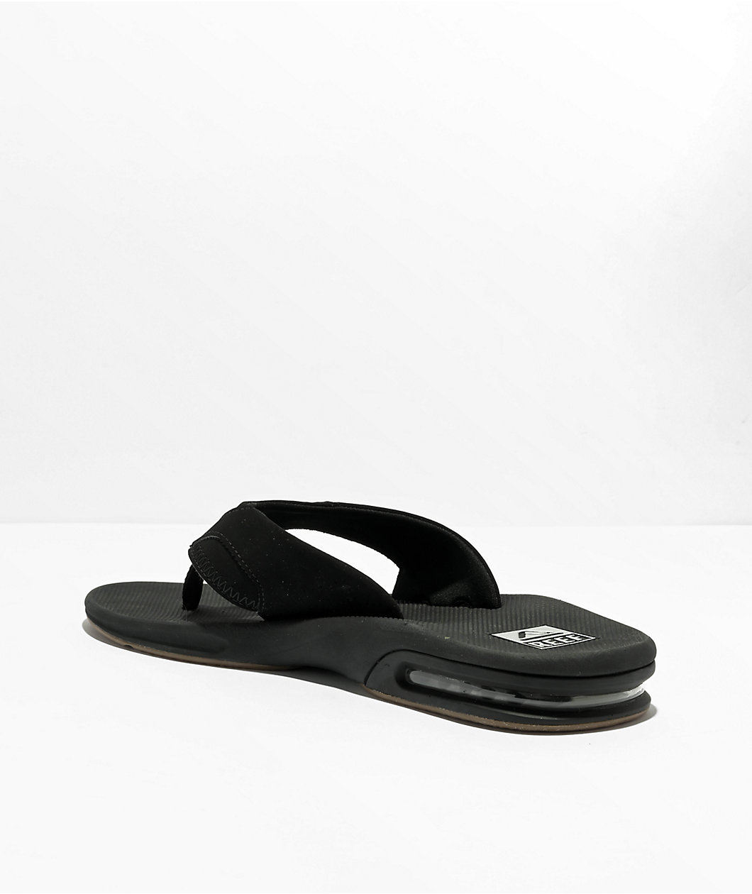 Reef Fanning Black & Silver Sandals