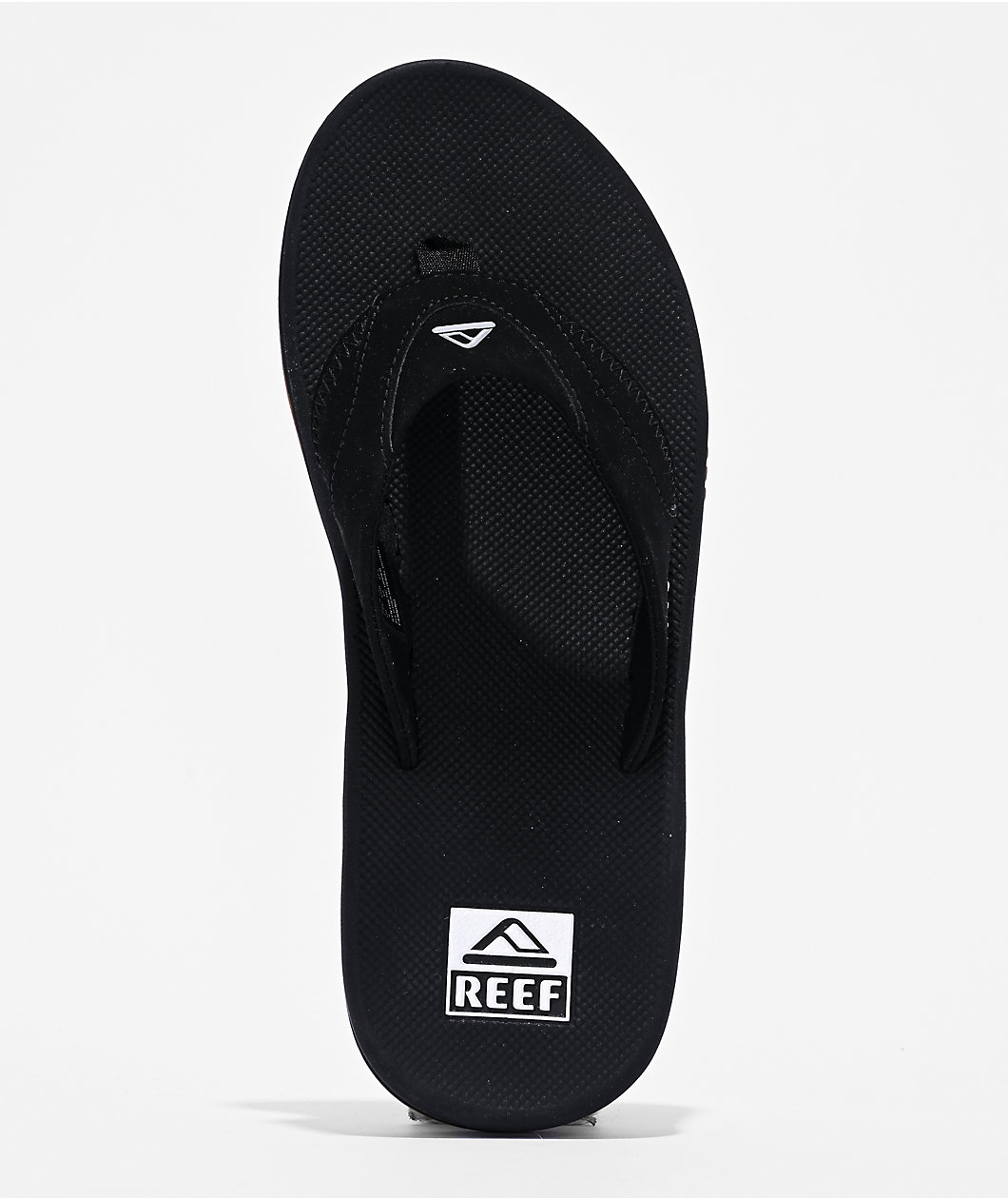 Reef Fanning Black Sandals